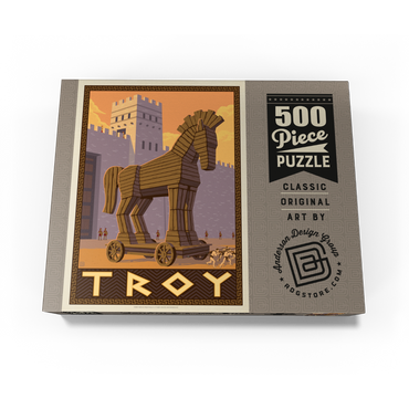 Troy: Gift Of The Trojan Horse 500 Jigsaw Puzzle box view3