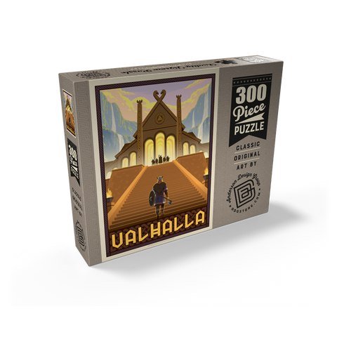 Valhalla Viking Hall Epic Ascent 300 Jigsaw Puzzle box view2