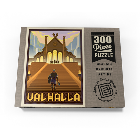 Valhalla Viking Hall Epic Ascent 300 Jigsaw Puzzle box view3