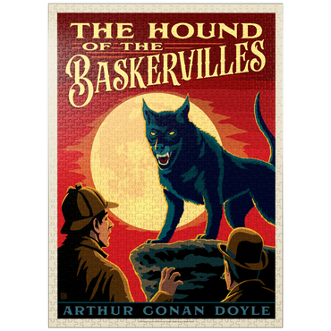 puzzleplate The Hound Of The Baskervilles: Arthur Conan Doyle 1000 Jigsaw Puzzle