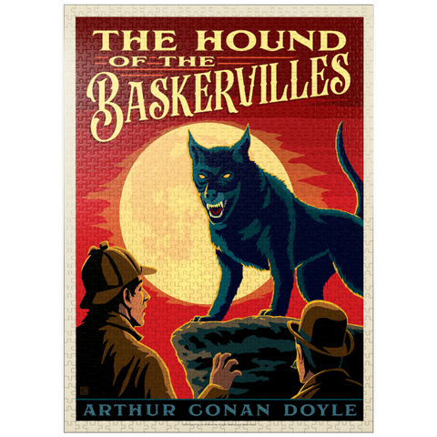 puzzleplate The Hound Of The Baskervilles: Arthur Conan Doyle 1000 Jigsaw Puzzle