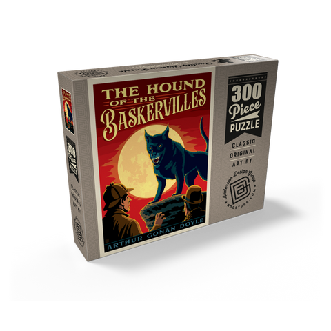 The Hound Of The Baskervilles: Arthur Conan Doyle 300 Jigsaw Puzzle box view2