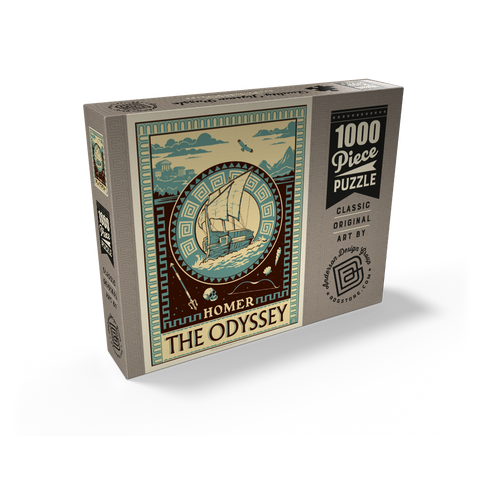 The Odyssey: Homer 1000 Jigsaw Puzzle box view2