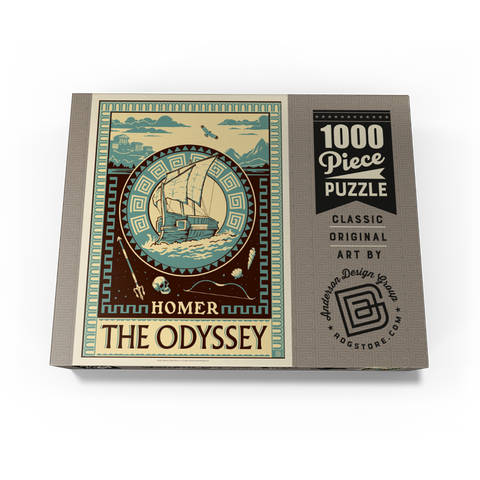The Odyssey: Homer 1000 Jigsaw Puzzle box view3
