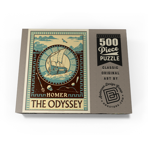 The Odyssey: Homer 500 Jigsaw Puzzle box view3