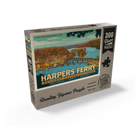 Harpers Ferry National Historical Park: Loudoun Heights Trail 300 Jigsaw Puzzle box view2