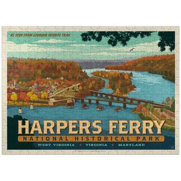 puzzleplate Harpers Ferry National Historical Park: Loudoun Heights Trail 300 Jigsaw Puzzle