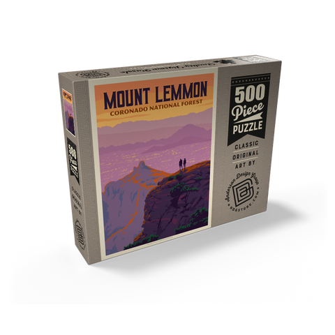Mount Lemmon: Coronado National Forest, AZ 500 Jigsaw Puzzle box view2