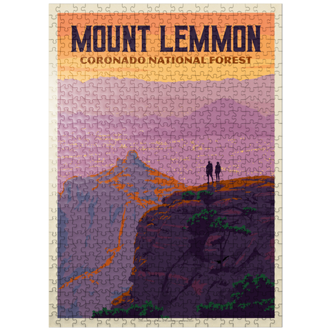 puzzleplate Mount Lemmon: Coronado National Forest, AZ 500 Jigsaw Puzzle