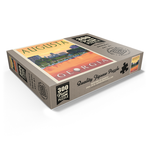 Augusta Georgia Riverfront Sunset Charm 300 Jigsaw Puzzle box view1