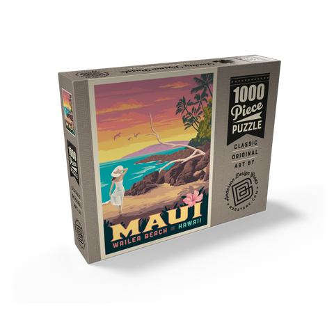 Hawai'i: Maui (Wailea Beach) 1000 Jigsaw Puzzle box view2