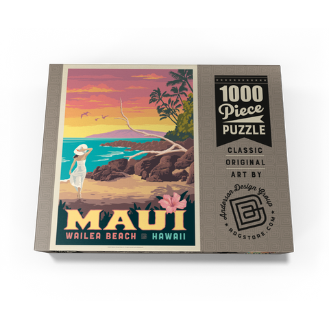 Hawai'i: Maui (Wailea Beach) 1000 Jigsaw Puzzle box view3