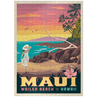 puzzleplate Hawai'i: Maui (Wailea Beach) 300 Jigsaw Puzzle