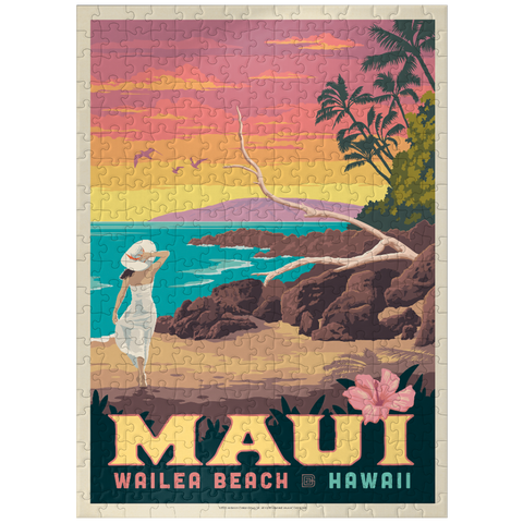 puzzleplate Hawai'i: Maui (Wailea Beach) 300 Jigsaw Puzzle