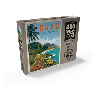 Hawaii: Oahu (North Shore Drive) 300 Jigsaw Puzzle box view2