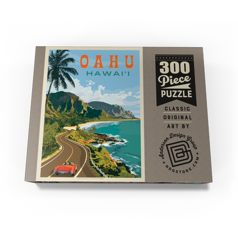 Hawaii: Oahu (North Shore Drive) 300 Jigsaw Puzzle box view3