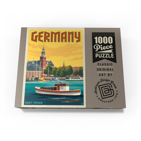 Germany: Leer, East Frisia 1000 Jigsaw Puzzle box view3