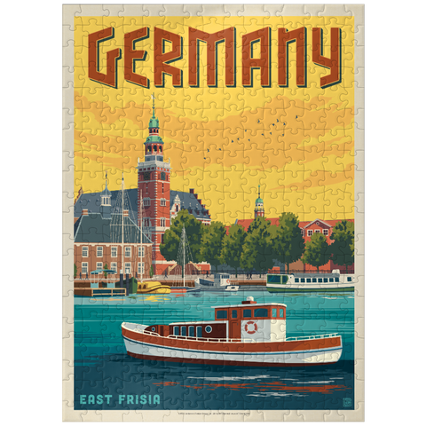 puzzleplate Germany: Leer, East Frisia 300 Jigsaw Puzzle