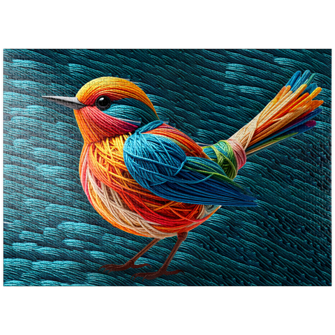 puzzleplate Bird: Yarn Critters Collection 1000 Jigsaw Puzzle