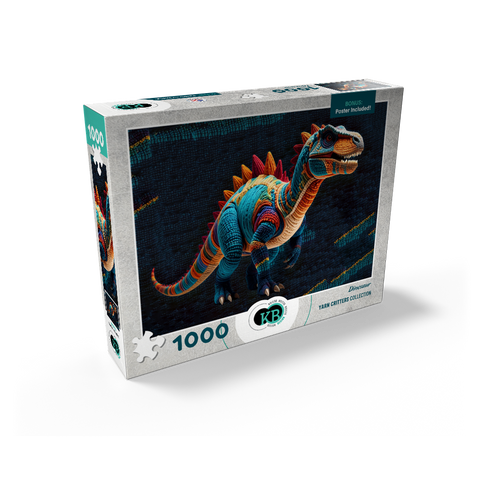 Dinosaur: Yarn Critters Collection 1000 Jigsaw Puzzle box view2