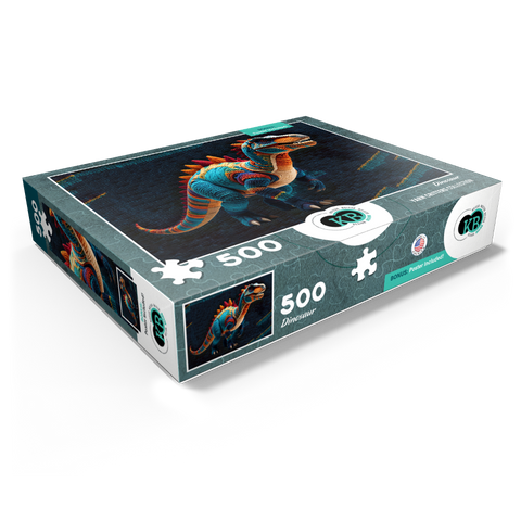 Dinosaur: Yarn Critters Collection 500 Jigsaw Puzzle box view1