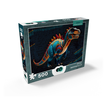 Dinosaur: Yarn Critters Collection 500 Jigsaw Puzzle box view2