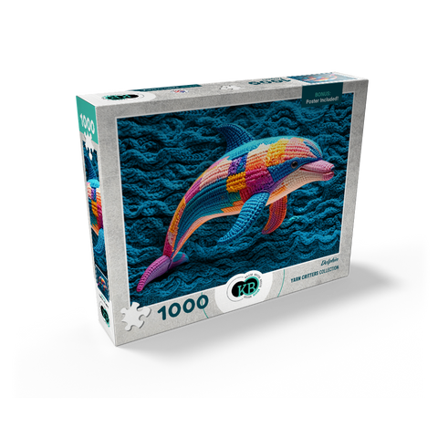 Dolphin: Yarn Critters Collection 1000 Jigsaw Puzzle box view2