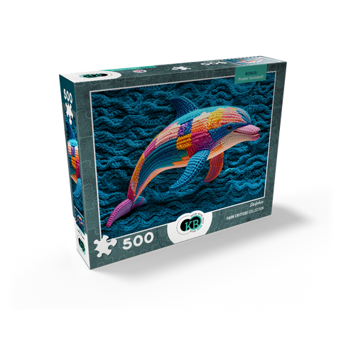 Dolphin: Yarn Critters Collection 500 Jigsaw Puzzle box view2