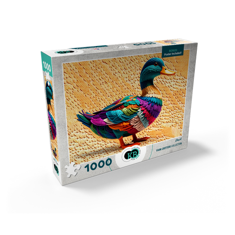 Duck: Yarn Critters Collection 1000 Jigsaw Puzzle box view2