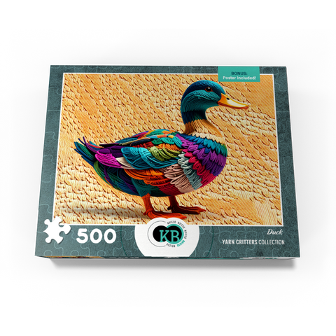 Duck: Yarn Critters Collection 500 Jigsaw Puzzle box view3