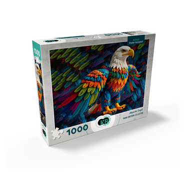 Majestic Eagle: Yarn Critters Collection 1000 Jigsaw Puzzle box view2