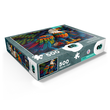Majestic Eagle: Yarn Critters Collection 500 Jigsaw Puzzle box view1
