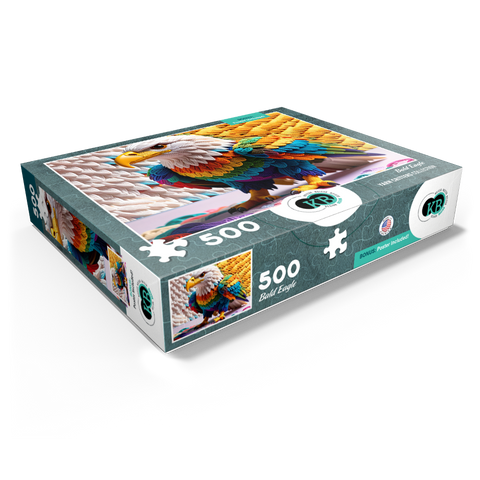 Bald Eagle: Yarn Critters Collection 500 Jigsaw Puzzle box view1