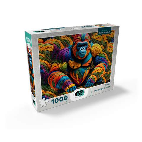 Gorilla: Yarn Critters Collection 1000 Jigsaw Puzzle box view2