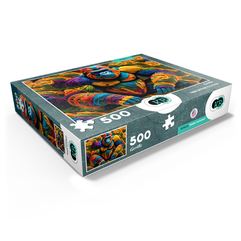 Gorilla: Yarn Critters Collection 500 Jigsaw Puzzle box view1