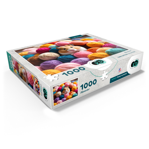Hamster: Yarn Critters Collection 1000 Jigsaw Puzzle box view1