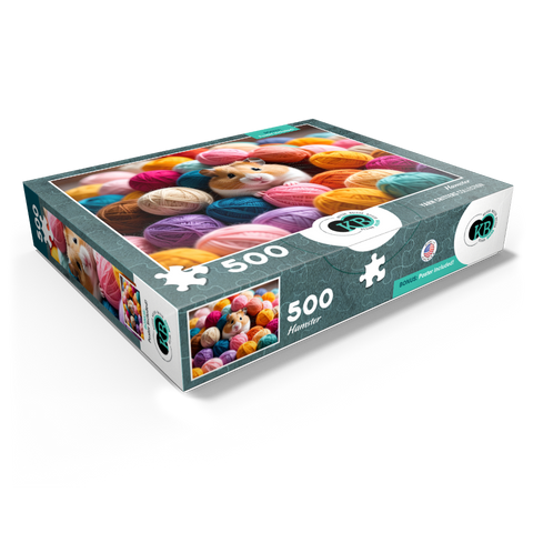 Hamster: Yarn Critters Collection 500 Jigsaw Puzzle box view1