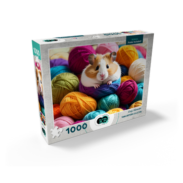 Cozy Hamster: Yarn Critters Collection 1000 Jigsaw Puzzle box view2