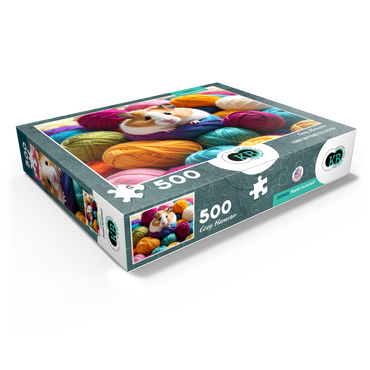 Cozy Hamster: Yarn Critters Collection 500 Jigsaw Puzzle box view1