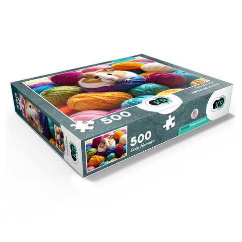 Cozy Hamster: Yarn Critters Collection 500 Jigsaw Puzzle box view1