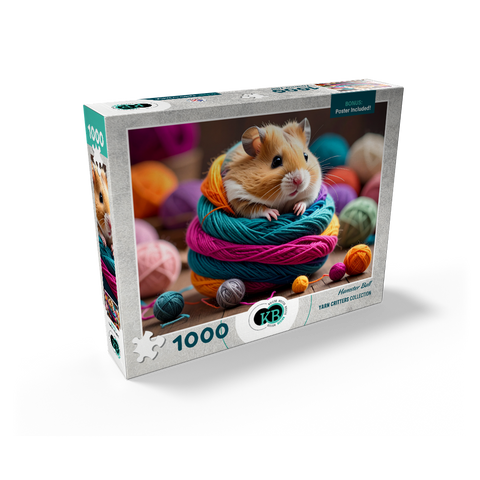 Hamster Ball: Yarn Critters Collection 1000 Jigsaw Puzzle box view2
