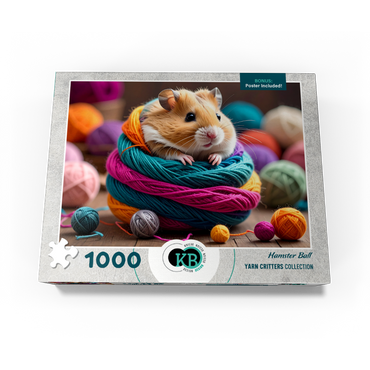 Hamster Ball: Yarn Critters Collection 1000 Jigsaw Puzzle box view3