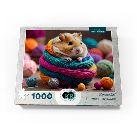 Hamster Ball: Yarn Critters Collection 1000 Jigsaw Puzzle box view3