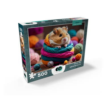 Hamster Ball: Yarn Critters Collection 500 Jigsaw Puzzle box view2