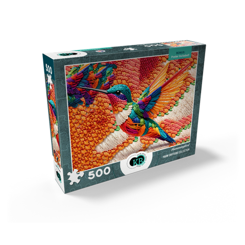Hummingbird: Yarn Critters Collection 500 Jigsaw Puzzle box view2