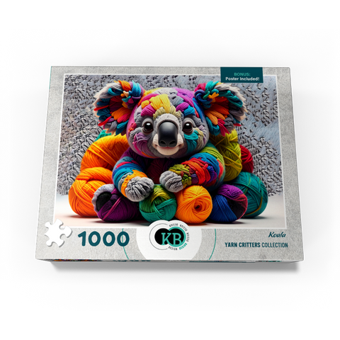 Koala: Yarn Critters Collection 1000 Jigsaw Puzzle box view3