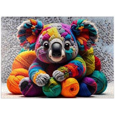 puzzleplate Koala: Yarn Critters Collection 1000 Jigsaw Puzzle