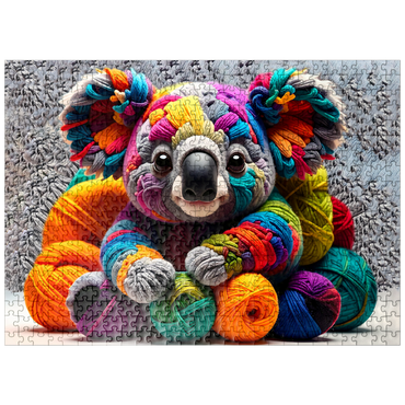 puzzleplate Koala: Yarn Critters Collection 500 Jigsaw Puzzle
