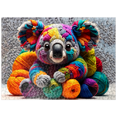 puzzleplate Koala: Yarn Critters Collection 500 Jigsaw Puzzle