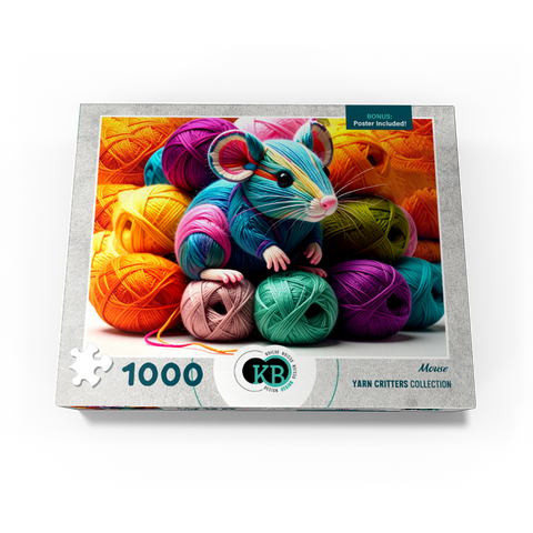 Mouse: Yarn Critters Collection 1000 Jigsaw Puzzle box view3